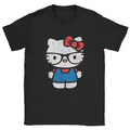 Hello Kitty Glasses Tee Black
