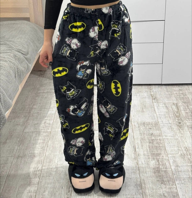 Hello kitty and Batman pyjama bottoms