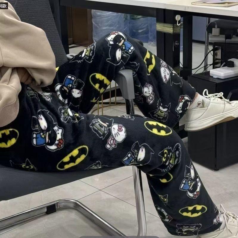 Hello kitty and Batman pyjama bottoms