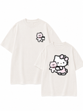 Kitty Friends Oversized Tee