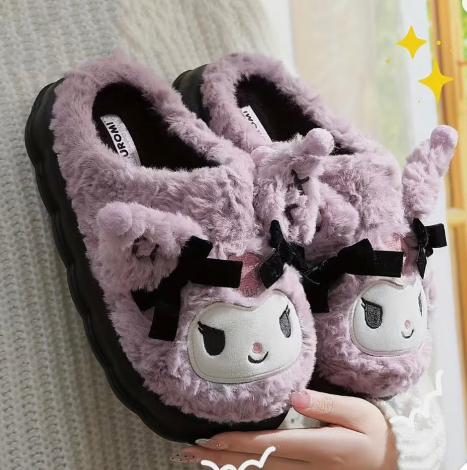 Pink Kuromi Slippers