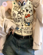 Hello Kitty Sleeveless Tank Top