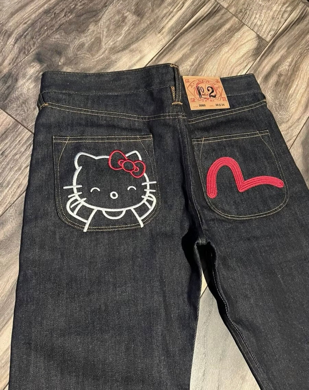 Hello Kitty Evisu Jeans
