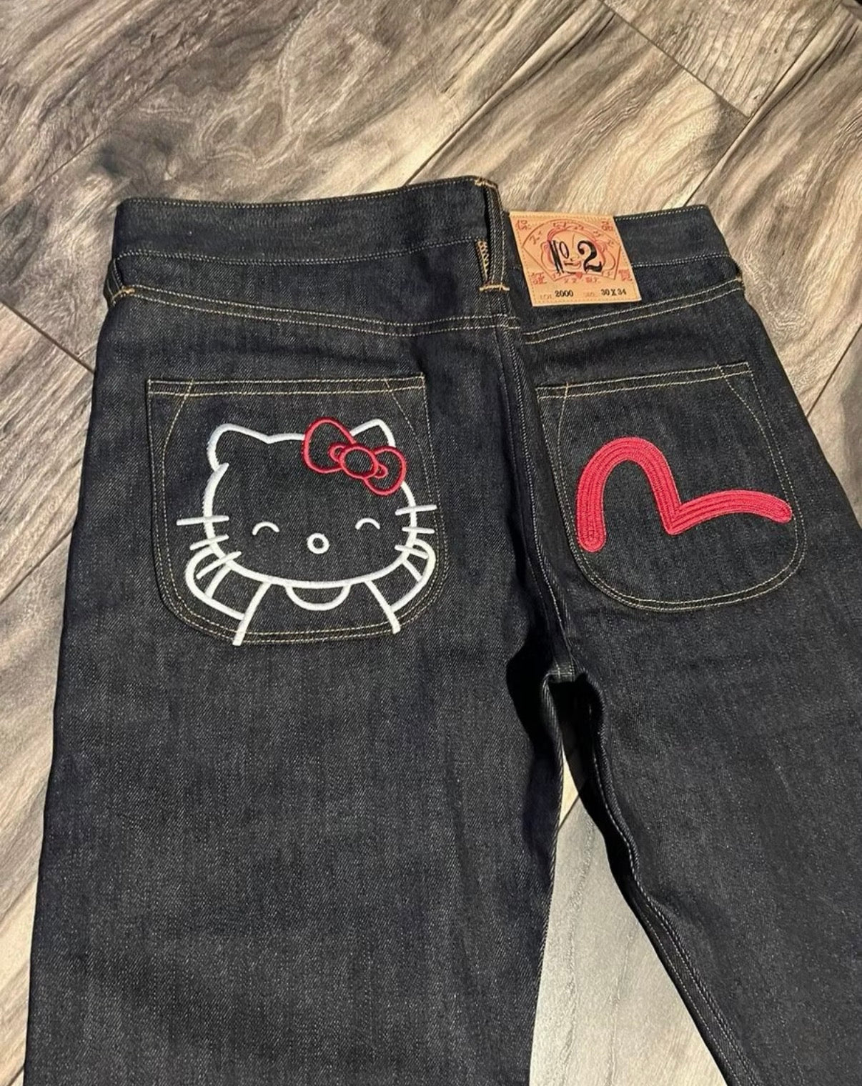 Hello Kitty Evisu Jeans