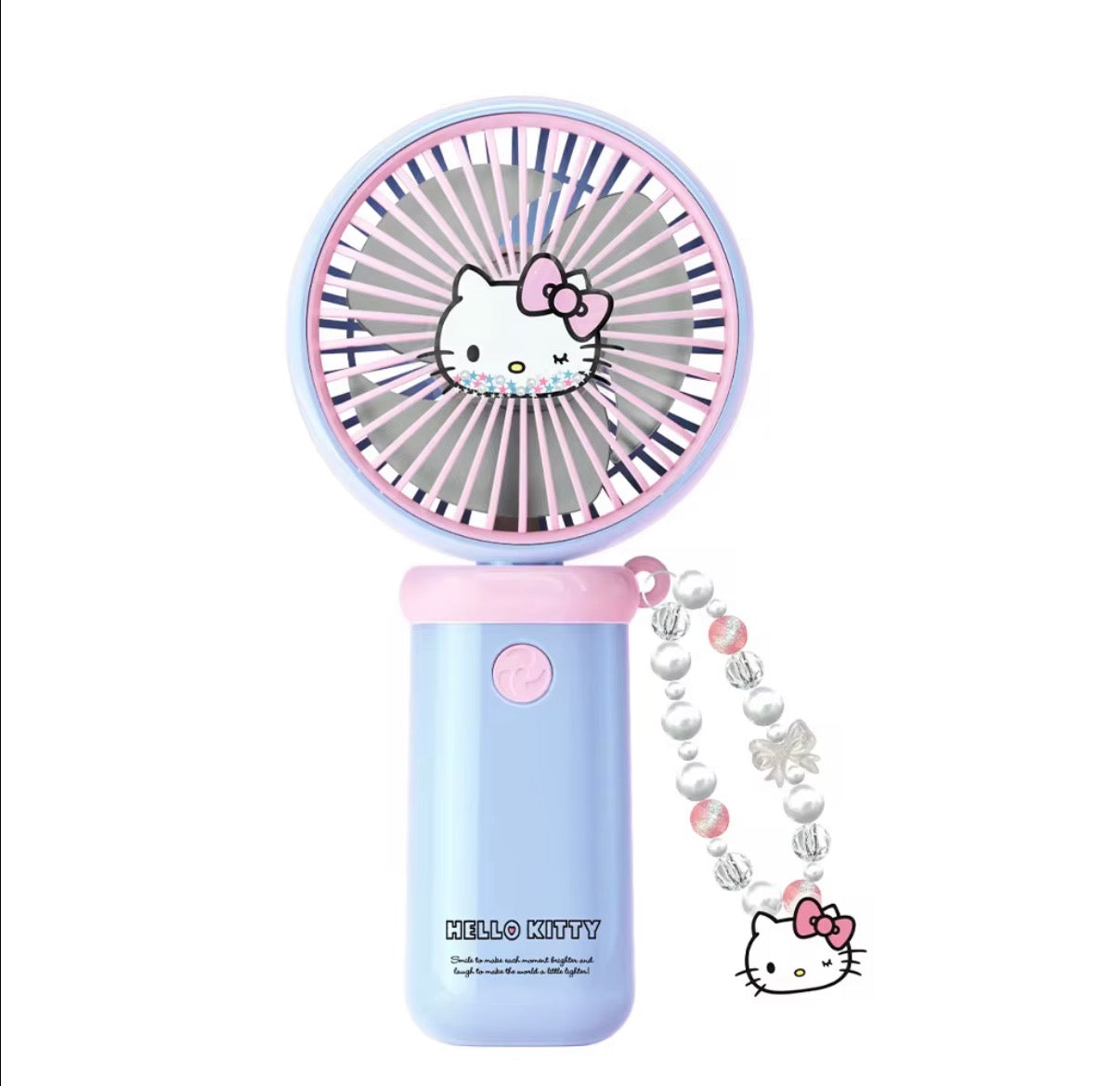 Blue Hello Kitty Handfan