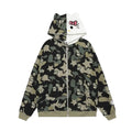 Green Hello Kitty Camouflage Hoodie
