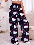 Black HK Pyjama Pants