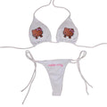 Hello Kitty Brown & White Bikini