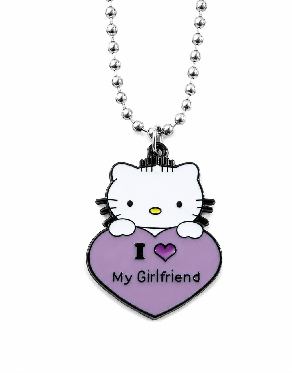 I Love My Boyfriend/Girlfriend Matching Necklace