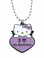 I Love My Boyfriend/Girlfriend Matching Necklace