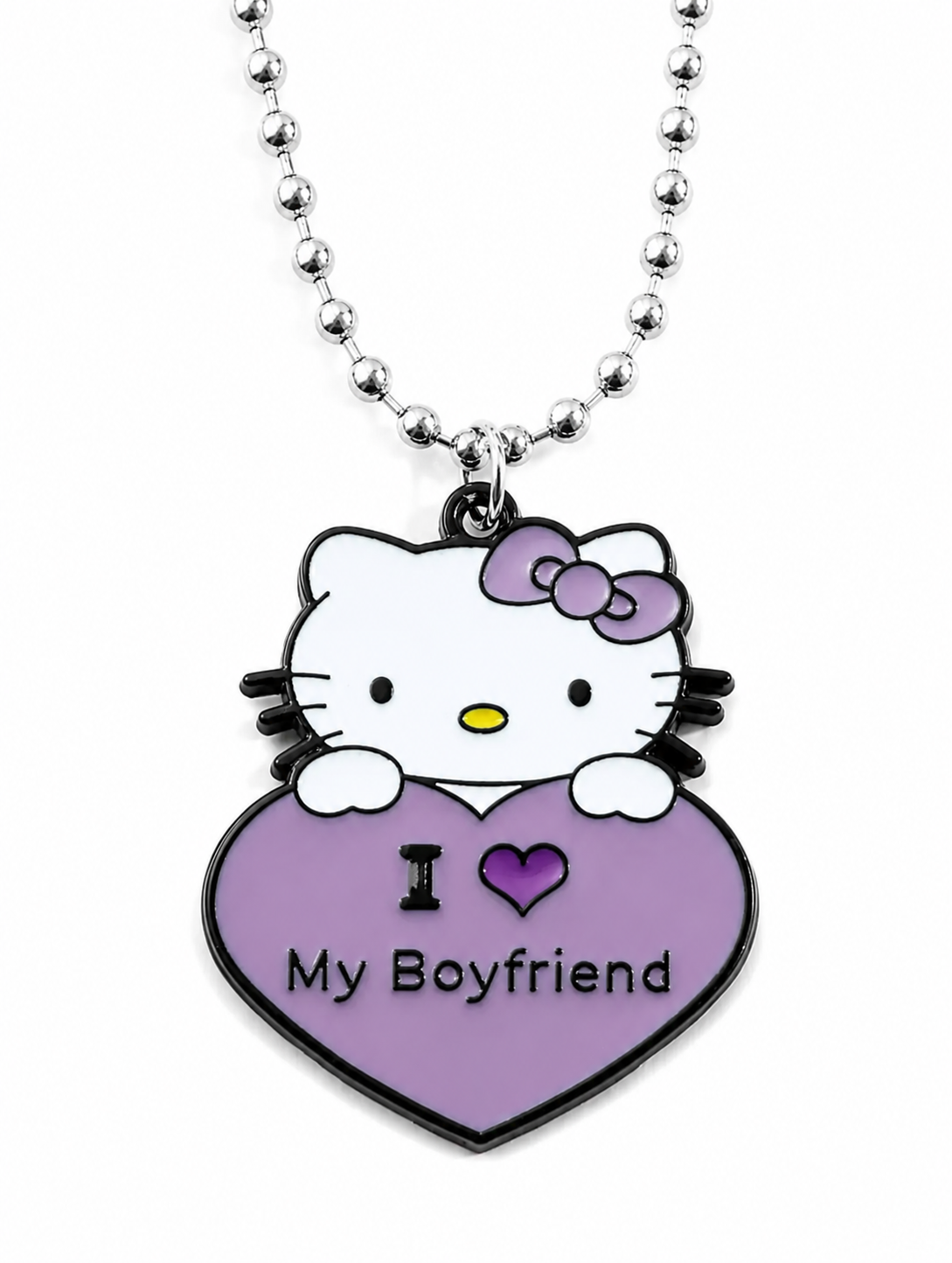I Love My Boyfriend/Girlfriend Matching Necklace