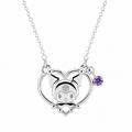 Kuromi Purple Charm Necklace