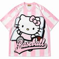 Pink Oversized Hello Kitty Jersey