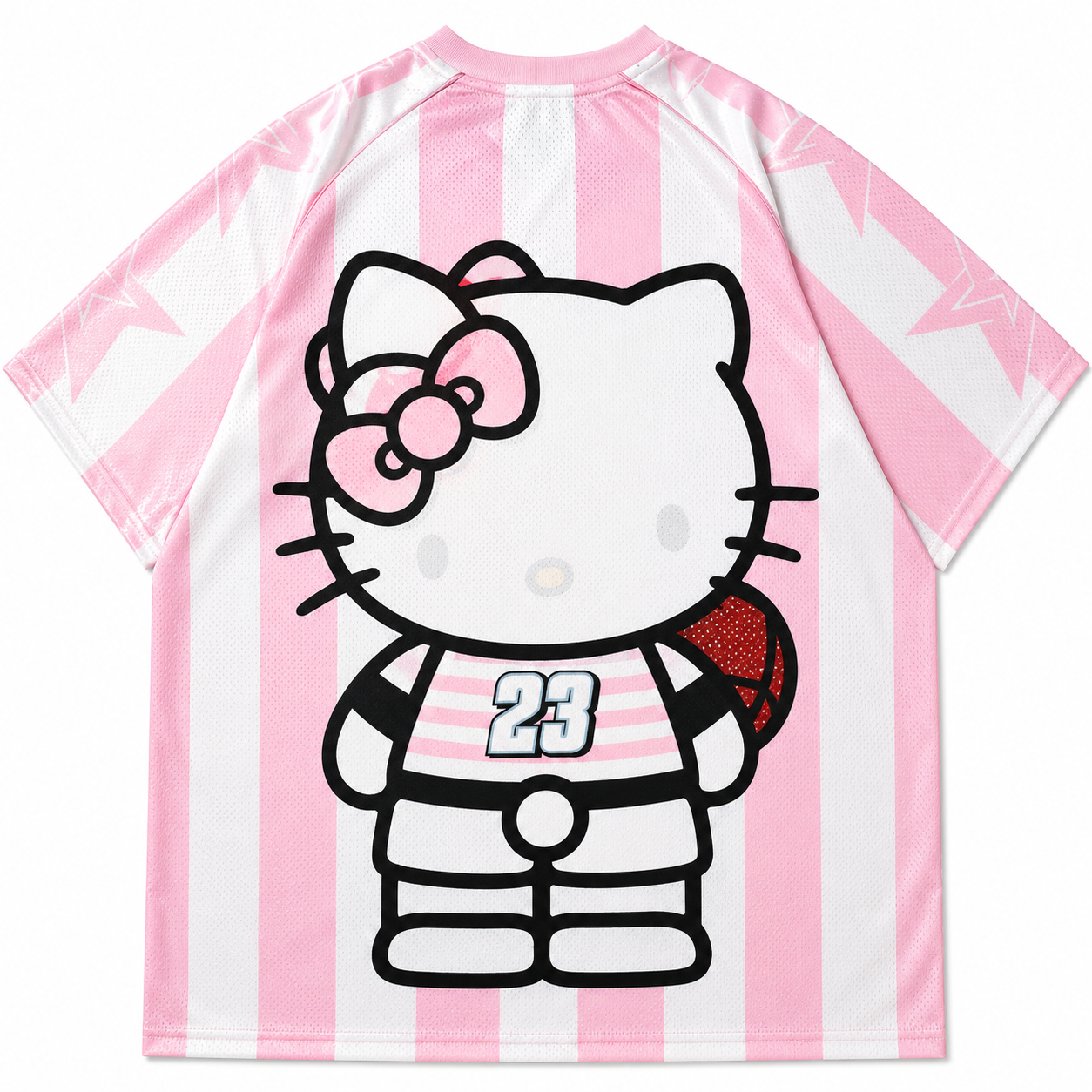 Pink Oversized Hello Kitty Jersey