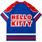 Blue Oversized Hello Kitty Jersey