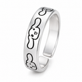Silver Cinnnamoroll Ring