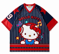 Red & Navy Hello Kitty Jersey