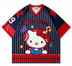 Red & Navy Hello Kitty Jersey