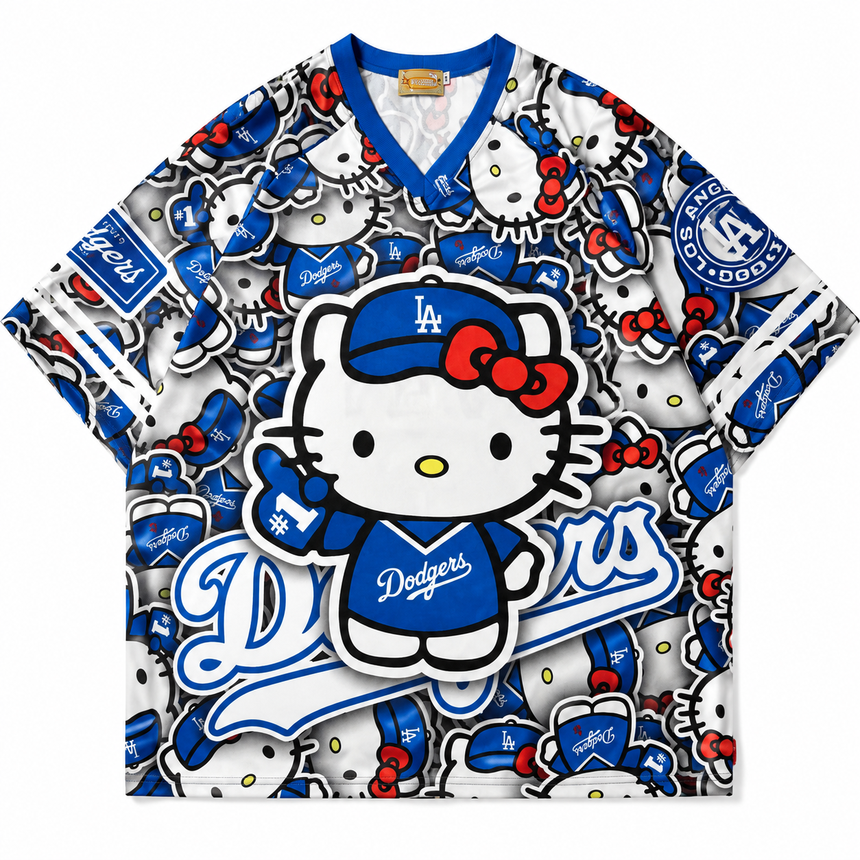 Hello Kitty Dodgers Jersey