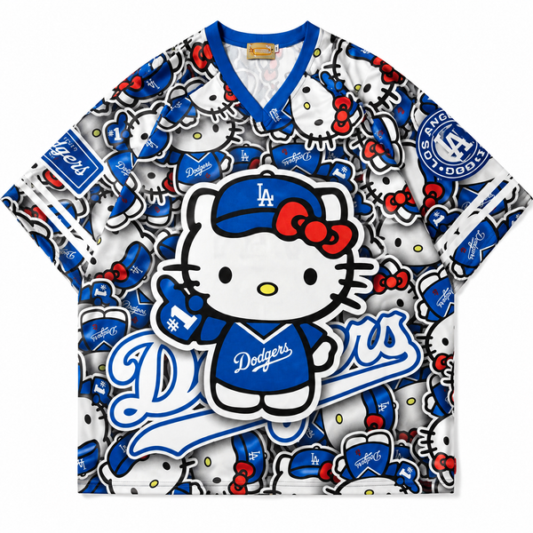 Hello Kitty Dodgers Jersey