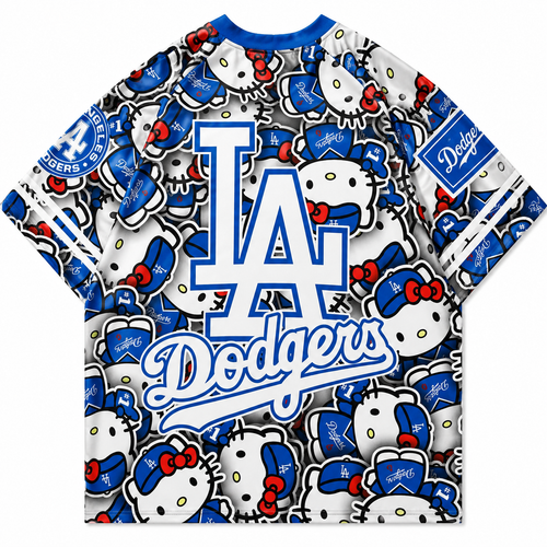 Hello Kitty Dodgers Jersey