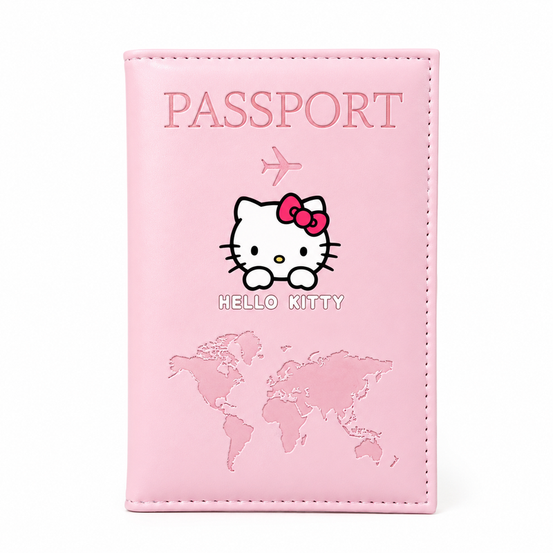 Pink Hello Kitty Passport Holder