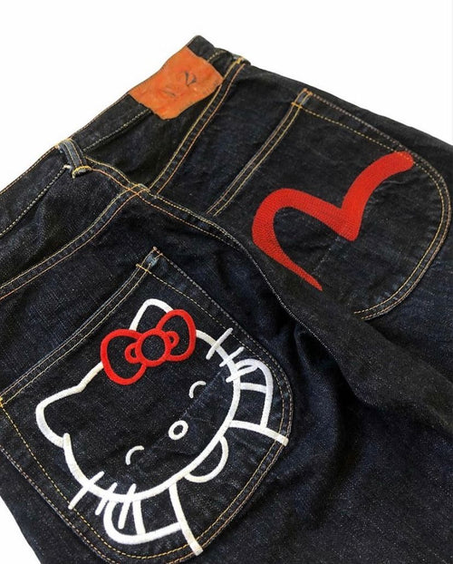 Hello Kitty Evisu Jeans
