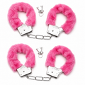 Pink Two Piece Handcuffs