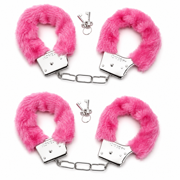 Pink Two Piece Handcuffs