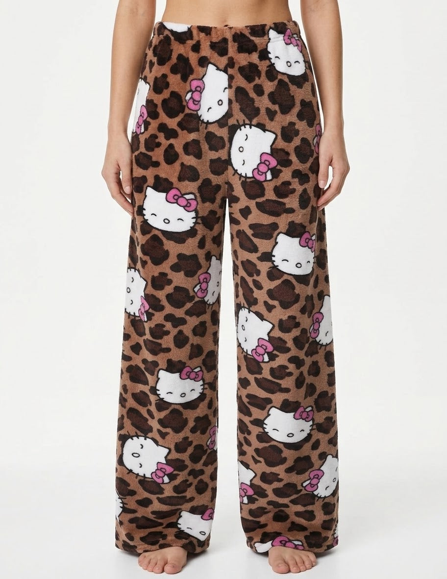 HK Leopard Print Pyjamas