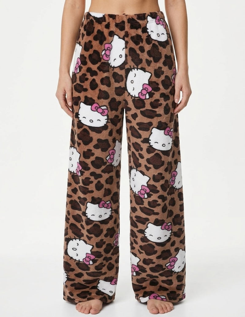 HK Leopard Print Pyjamas