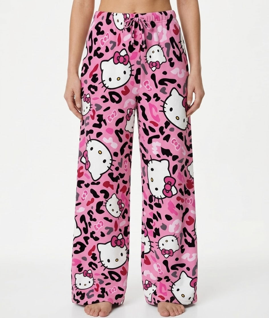 HK Leopard Print Pyjamas