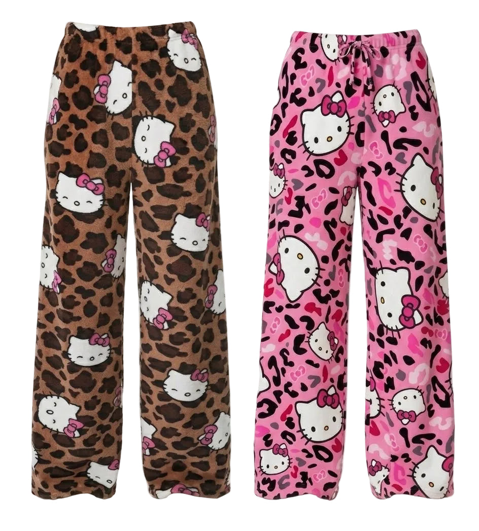 HK Leopard Print Pyjamas