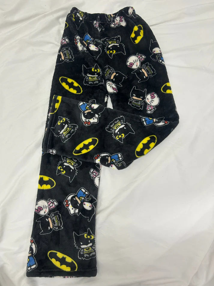Hello kitty and Batman pyjama bottoms