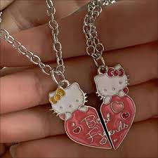 Hello Kitty Matching Friendship Necklace